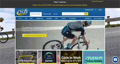 Desktop Screenshot of cyclesuperstore.ie